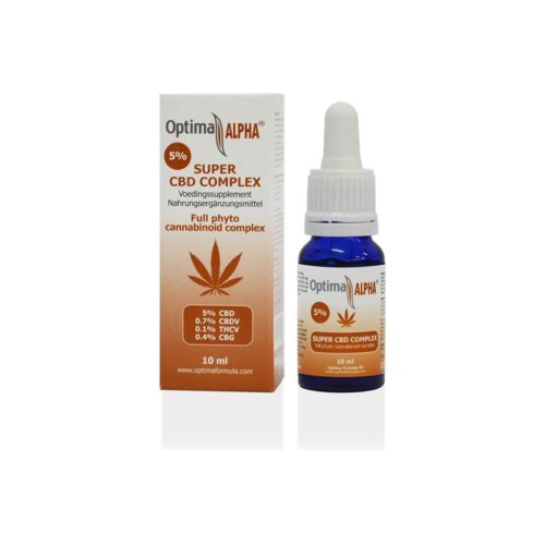 ALPHA CBD oil complex 5%, 100% puro aceite de CBD, 10ml, cannabidiol