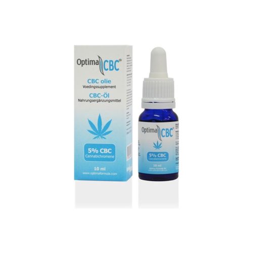 CBC olie 5%, Optima Formula, 100% zuivere CBC olie, 10 ml, Cannabichromene