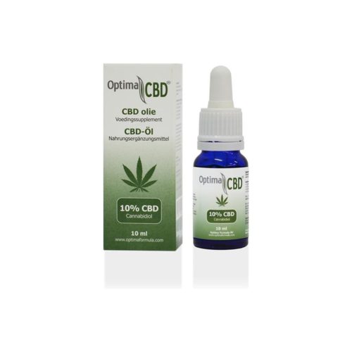 Aceite de CBD 10% OptimaFormula Aceite de CBD 100% puro, 10ml, Cannabidiol