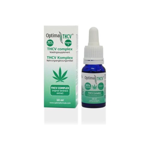 THCV olie complex 30%, Optima Formula, 100% zuivere THCV olie complex, 10ml, tetrahydrocannabivarin